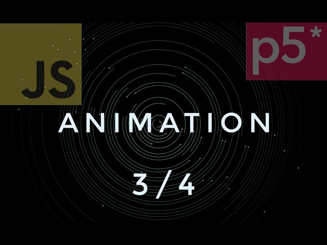 JavaScript Moving Arc Animation | P5* | 3/4 | Hindi | Urdu | Beginners