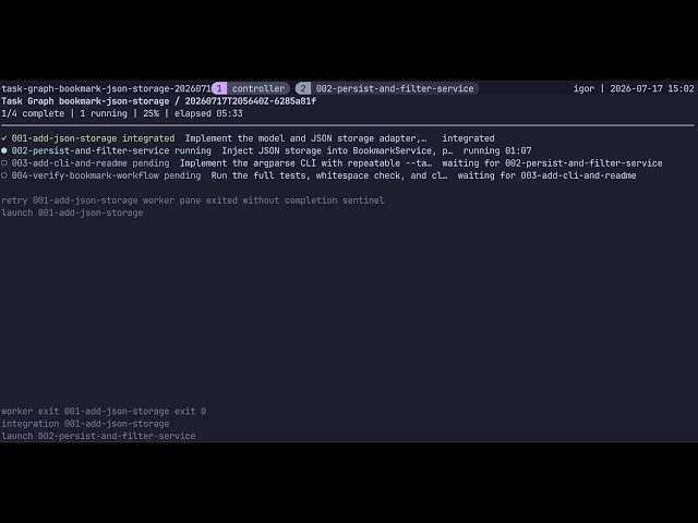 task graph codex skill demo