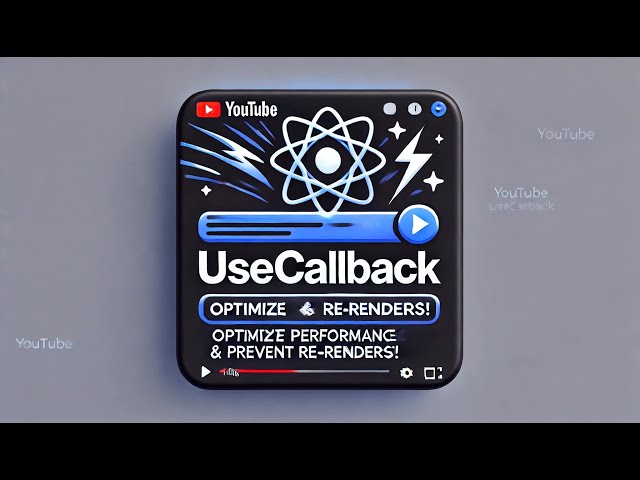 ⚡ useCallback in React | Optimize Performance & Prevent Unnecessary Re-renders!