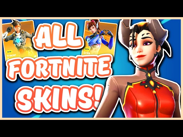 Overwatch x Fortnite Collab SKINS AND ITEMS
