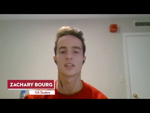 Zachary Bourg's COVID-19 Story | The University of Alabama