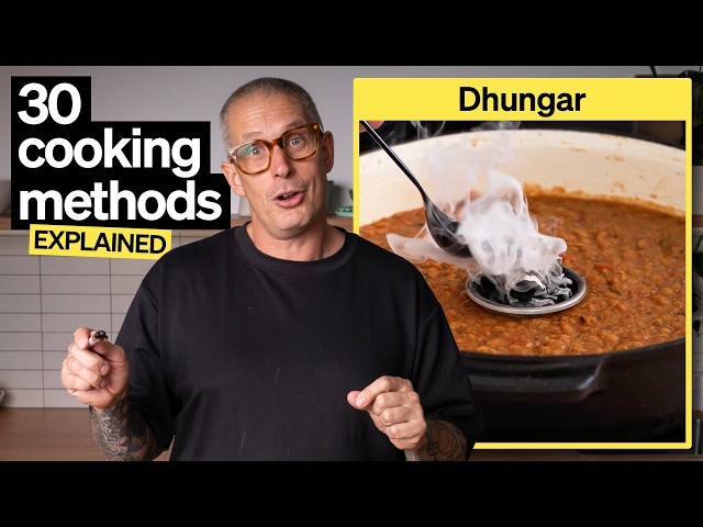 Every Cooking Method Explained (30 of them at least)