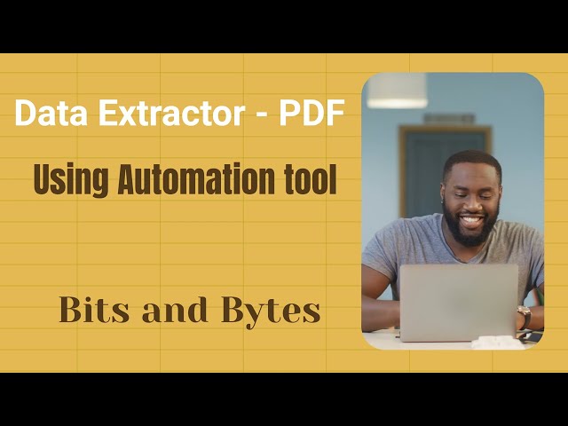 Bits and Bytes Tools   Data Extractor   PDF