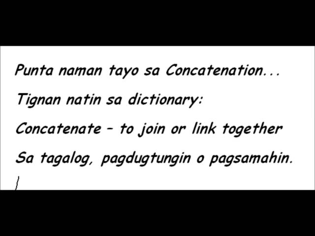 Java Tutorial Tagalog 4