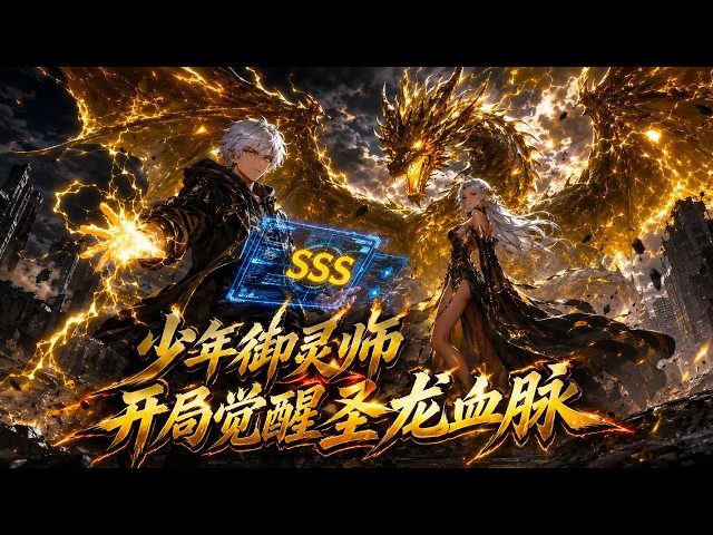 MULTISUB📢新番上線《少年禦靈師：開局覺醒聖龍血脈》開局落魄洗碗工覺醒聖龍血脈，意外綁定係統，穿越異界透過試煉進行終極決戰！ #漫劇 #穿越 #系統 #ai漫劇