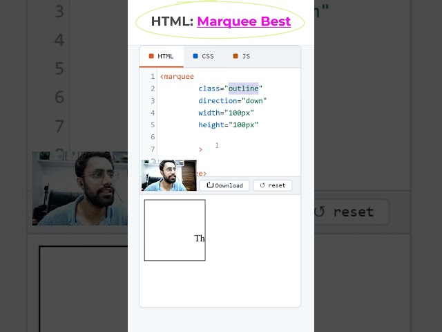 HTML Special marquee Effect using HTML CSS #htmltutorial #coding #marquee