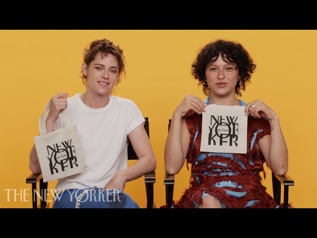 Kristen Stewart and Alia Shawkat Share Their Dream Blunt Rotation | Mini Interview | The New Yorker