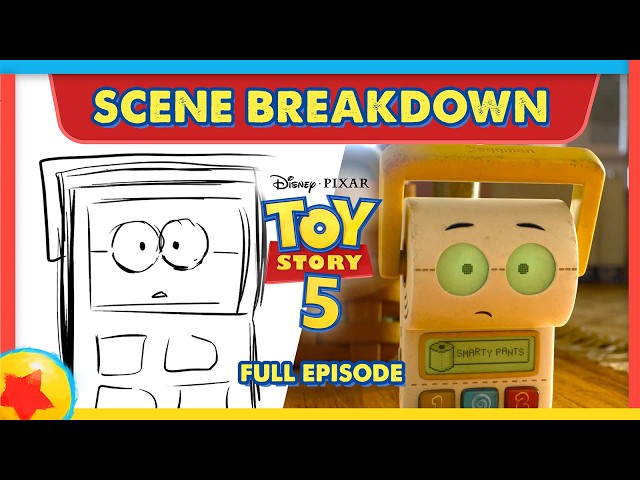 Toy Story 5: "Smarty Pants Needs Batteries!" BTS | Pixar's Set the Scene