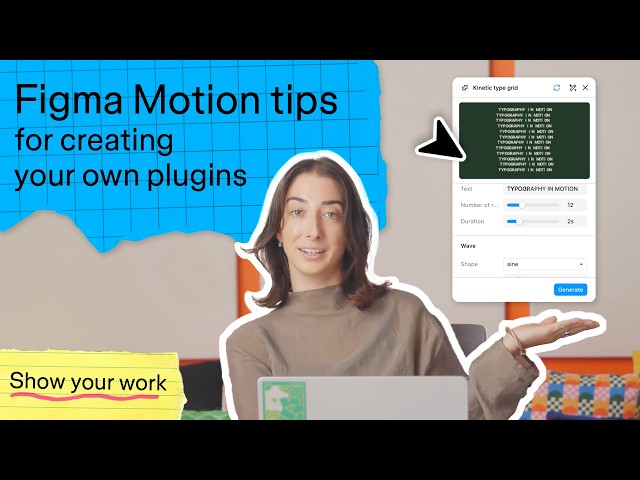 How I build motion design plugins as a product designer | Show Your Work