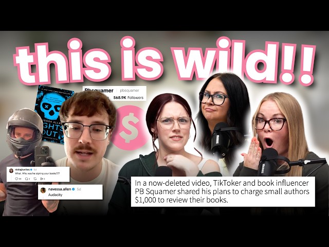 This BookTok Creator Wants $1,000 to REVIEW Your Book?! | PB Squamer Controversy