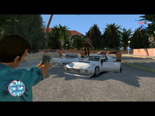 GTA Vice City Nextgen Edition Cops Rampage 6 Star Wanted Level Escape