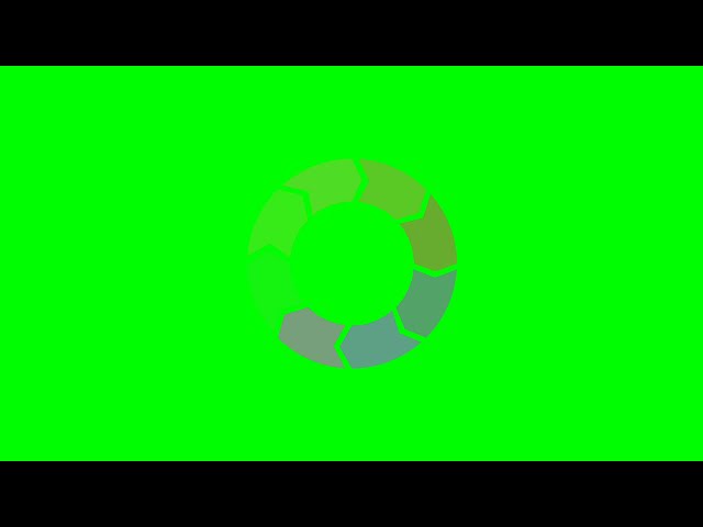 LOADING PROCESS ICONS GREEN SCREEN | ANIMATED GREEN SCREEN