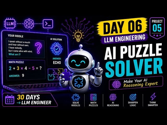 How to Create AI Puzzle Solver For Free  | JSON Output from AI: The Skill Every LLM Engineer Needs