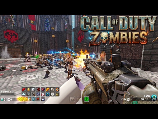 The PG3D Medieval Castle Custom Zombie Map! (Black Ops 3)