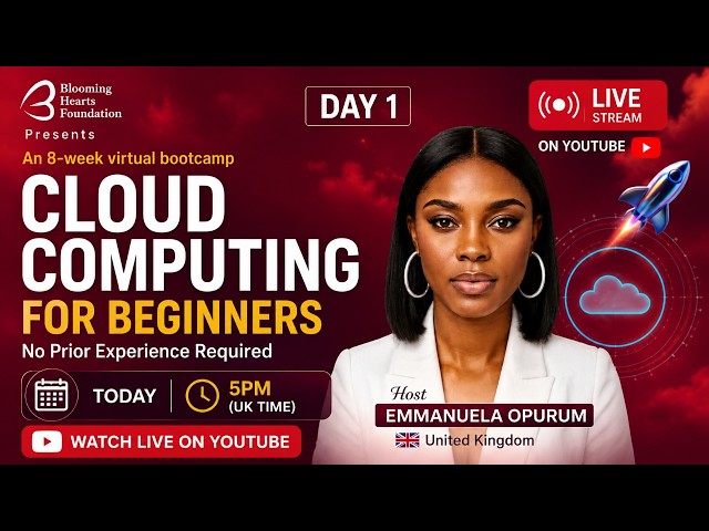 DAY 1 – Cloud Computing for Beginners | LIVE Today!