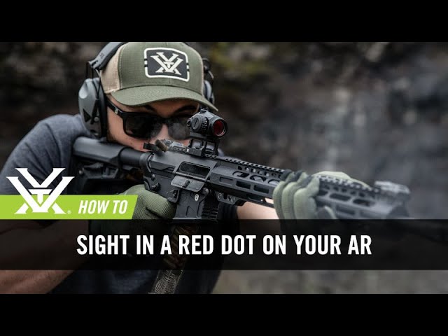 How to Sight In a Red Dot on your AR