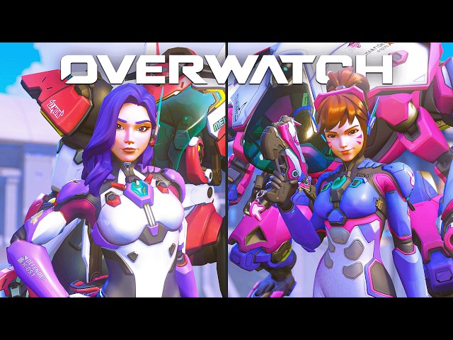Overwatch - D.Mon Interactions with Other Heroes