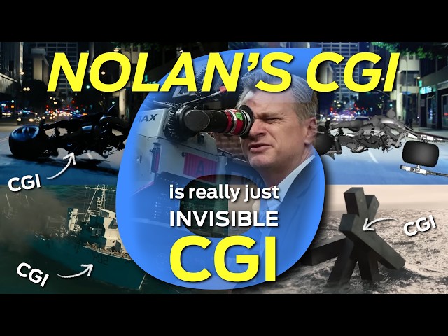 NOLAN'S CGI is really just INVISIBLE CGI ("no CGI" part 6)