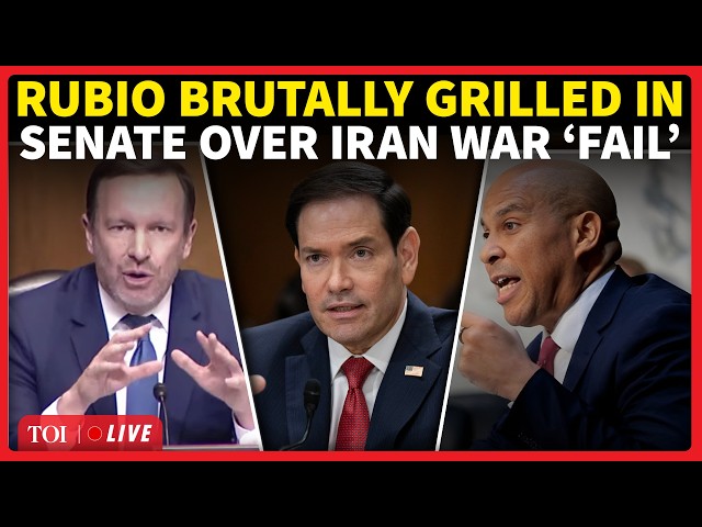 US Senate LIVE | Shouting Match ERUPTS As Marco Rubio Testifies On Iran War For First Time