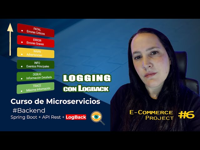 🌟 Logging with Logback ApiRest Spring Boot  Spring Cloud Java24 - Curso de Microservicios #6