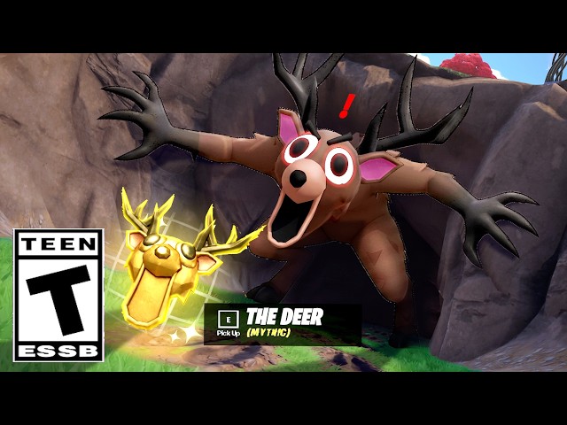 Fortnite's NEW BOSS Has ARRIVED!!! (The Deer Boss)