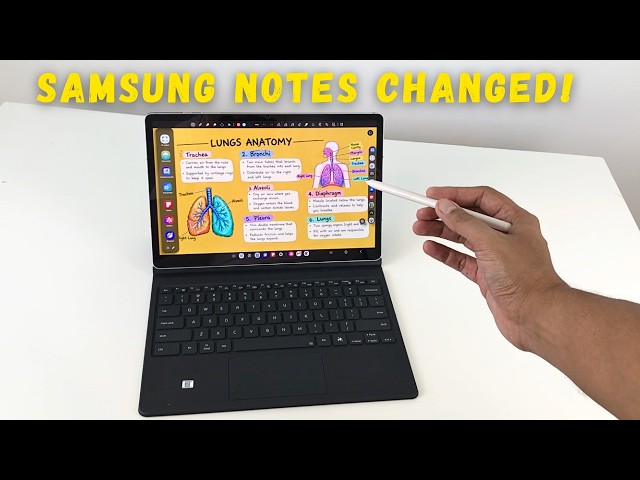 Samsung Notes Just Changed Everything For Tablets 2026 - 7 latest Powerful Features