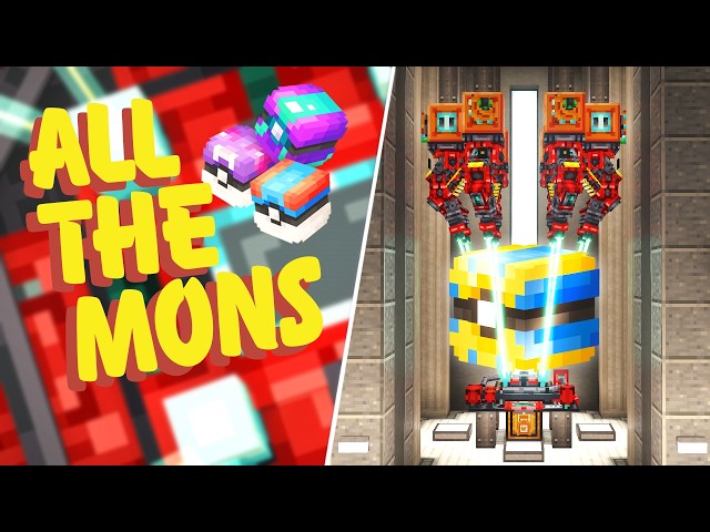 All The Mons Modpack EP17 Automating Any Cobblemon Poké Balls With Oritech