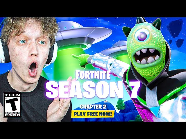 Fortnite SEASON 7 BATTLEPASS & LIVE EVENT! (Alien Invasion)