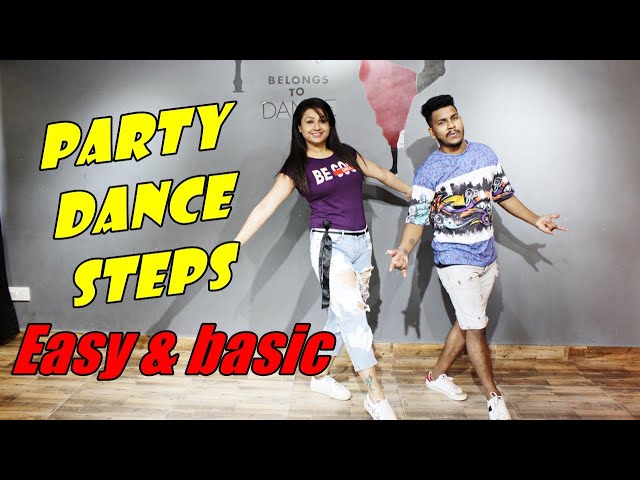 Party Dance Steps For Beginners | Easy & Basic Steps | How TO Learn Dance at Home | Wedding steps