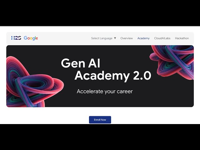 Gen AI Academy 2.0 — Get FREE Certificates in AI, DevOps, Data & More! 💻