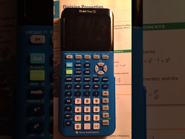 TI 84 Calculator Lab- graphing exponential functions algebra 1- p 462