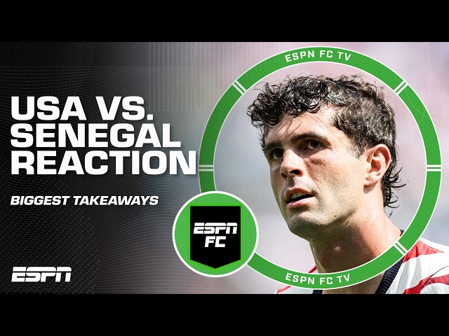 United States vs. Senegal REACTION 🍿 How far can USMNT go in the World Cup? | ESPN FC