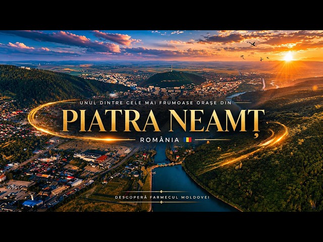 One of the most beautiful cities in Romania? Piatra Neamț seen from above 🇷🇴