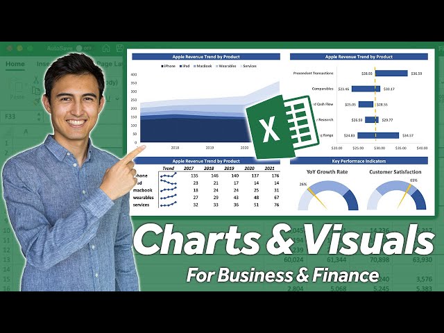 AWESOME Excel Charts & Visuals | For Business & Finance Professionals