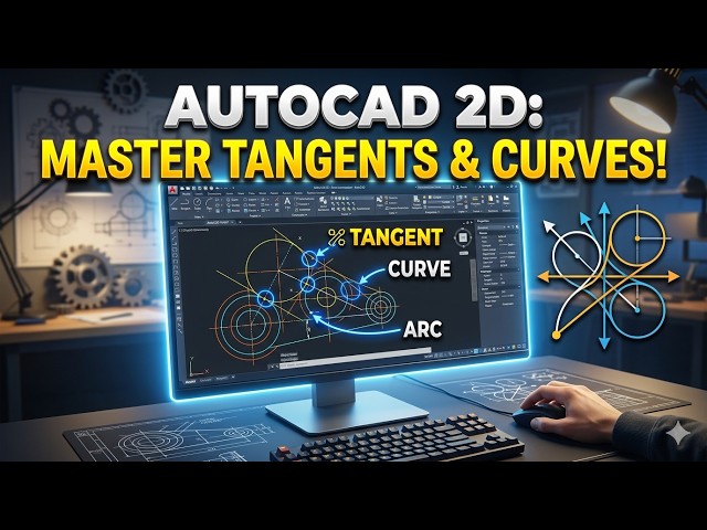 AutoCAD 2D Tutorial   Lesson 6