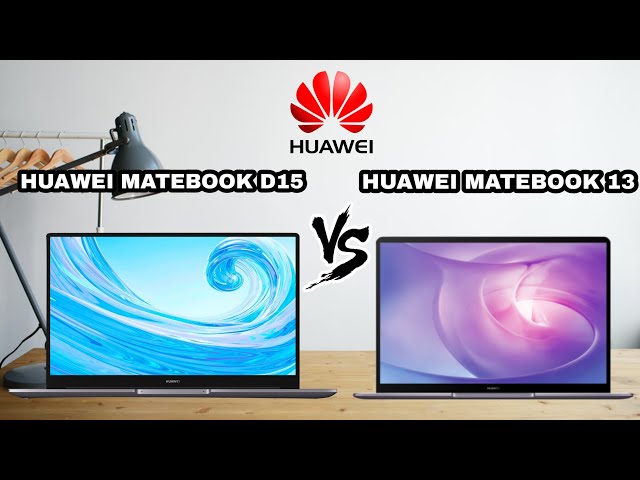 HUAWEI MATEBOOK D15 VS HUAWEI MATEBOOK 13 | PROS AND CONS | |TECH COMPARISONS  | (4K)