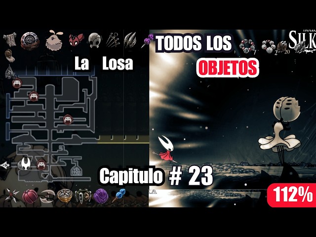 como completar Hollow Knight Silksong al 112% La losa, habilidades y objetos ocultos
