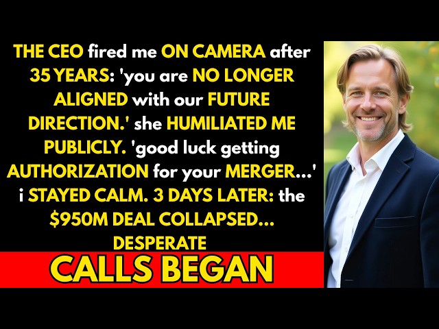 I Got Fired In Front Of Everyone After 35 Years—The $950M Merger Collapsed  3 Days | OFFICE REVENGE