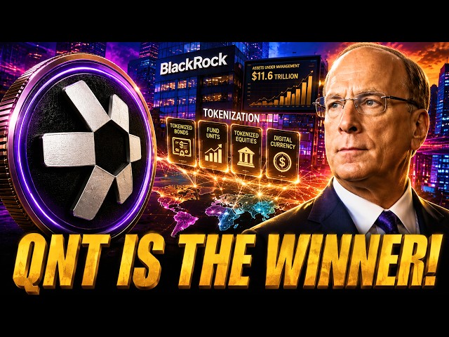 BlackRock’s Larry Fink Just Revealed the Future of Finance for QUANT (QNT)! - QUANT News