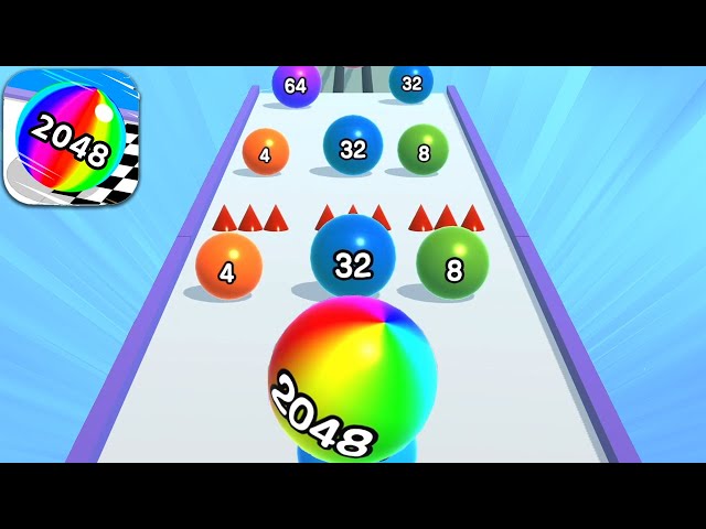 BALL RUN 2048 All Levels Gameplay Walkthrough iOS 19