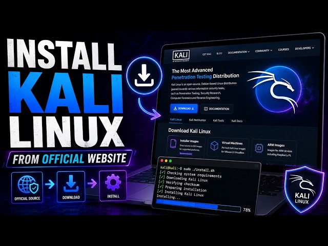 How to Download Kali Linux ISO from Official Website