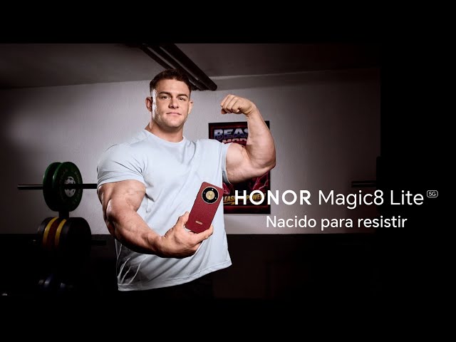 HONOR Magic 8 Lite. Nacido para resistir.