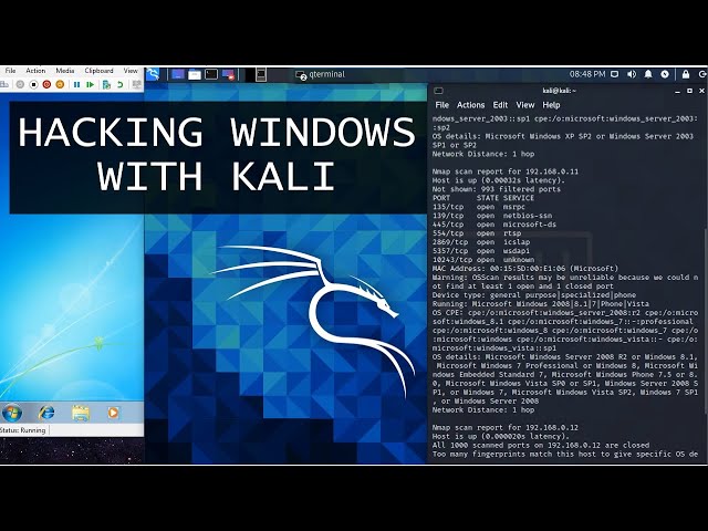 Hacking Windows With Kali (EternalBlue)