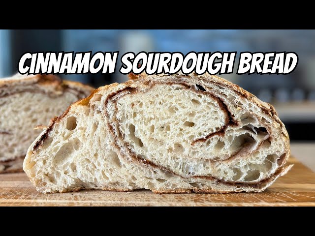 The BEST Cinnamon Sourdough Bread Recipe | step by step instructions