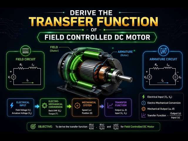 CS 5 | Transfer Function of Field Controlled DC Motor
