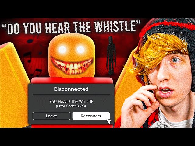 Investigating The Roblox Whistle Occurrence...