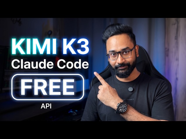 How to Use KIMI K3 for FREE | Claude Code Setup + Free API