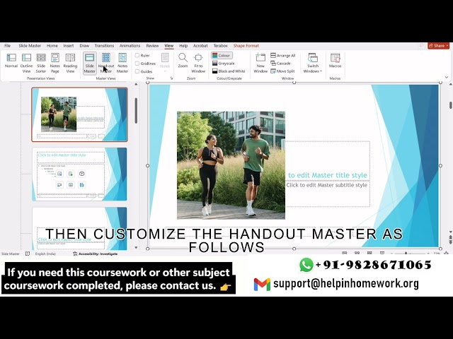 Shelly Cashman PowerPoint 365 | Module 8: SAM Project B