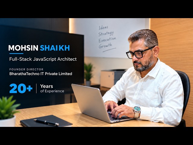 Meet Mohsin Shaikh | Full-Stack JavaScript Architect