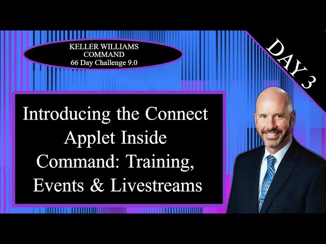 KW Command 66 Day Challenge 9.0 Day 3 - Connect Inside Command: Training, Events & Livestreams
